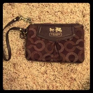 Coach wristlet